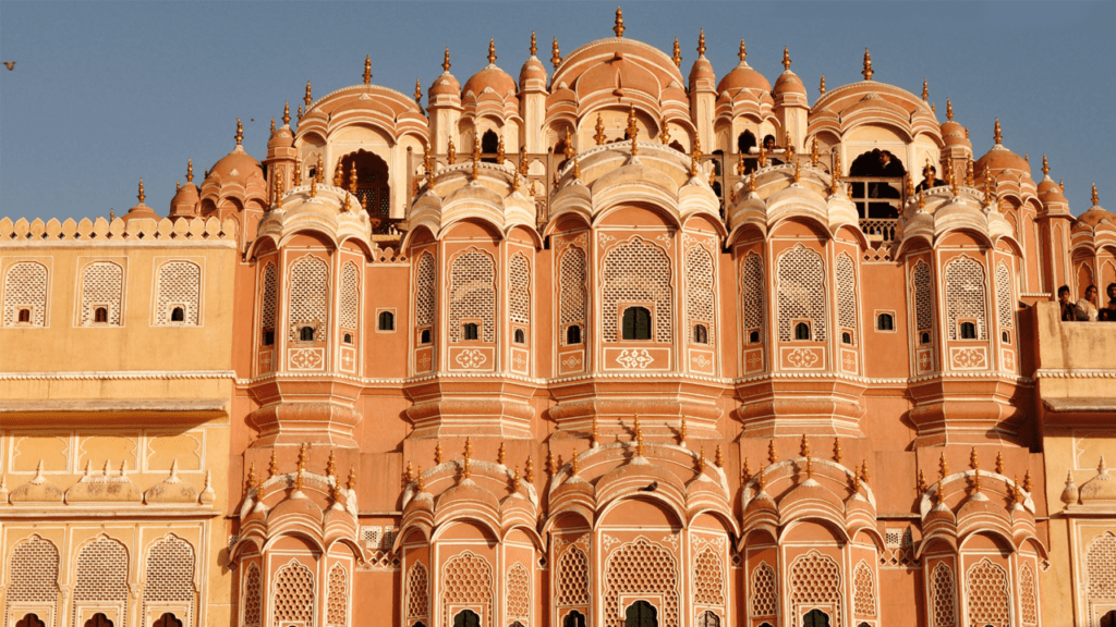 Top 10 Most beautiful Tourist Places in India Hawa Mahal Jaipur