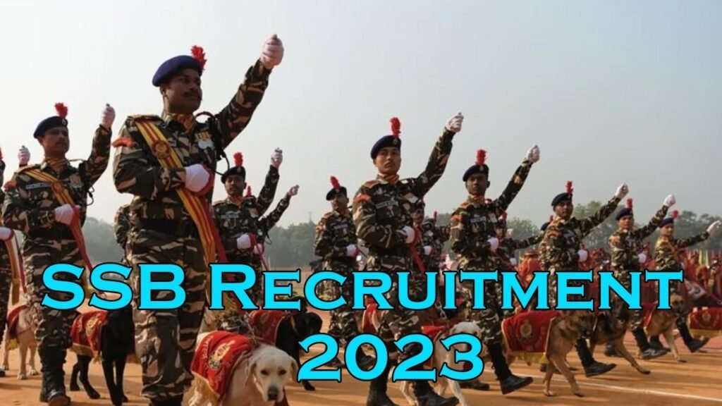 SSB Recruitment 2023