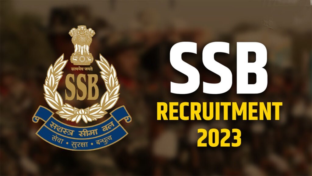 SSB Recruitment 2023 