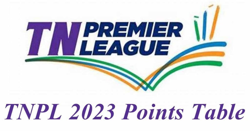 TNPL 2023 Points Table